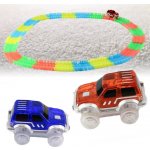 4Leaders Autíčko ke svítící autodráze modré 8,8×4,2×4,5 cm – Hledejceny.cz