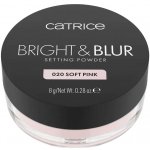 Catrice Bright & Blur rozjasňující sypký pudr 020 Soft Pink 8 g – Hledejceny.cz