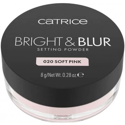 Catrice Bright & Blur rozjasňující sypký pudr 020 Soft Pink 8 g – Hledejceny.cz