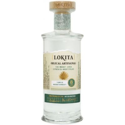 Lokita Mezcal Artesanal Maguey Espadin 8 let 0,7 l (holá láhev) – Sleviste.cz