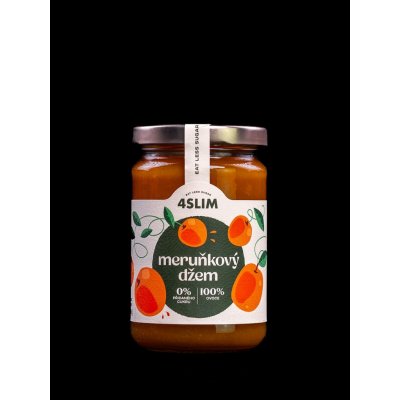 4Slim 100% džem meruňkový 280 g – Sleviste.cz
