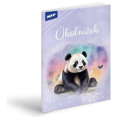 MFP Úkolníček A6 Panda – Zboží Mobilmania