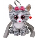 Beanie Boos KIKI šedá kočka 24 cm