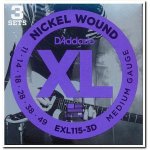 D'addario EXL115-3D – Zboží Dáma