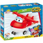 COBI 25122 Super Wings Světoběžník Jett červené letadlo – Zboží Dáma