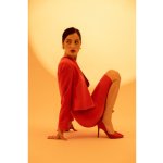 Stylove S368 blejzr s otevřenou přední částí červený – Zboží Dáma