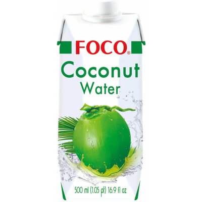 Foco 100% přírodní kokosová voda 500 ml – Zboží Mobilmania