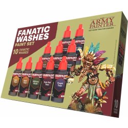 Army Painter: Warpaints Fanatic Washes Paint Set