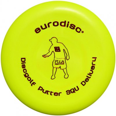 Eurodisc Discgolf Putter SQU žlutý