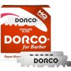 Holící strojek příslušenství Dorco For Barber Prime Red Single Edge 100 ks