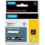 Dymo Rhino 18488 - originální nylonová flexibilní páska - černo-bílá, 12 mm x 3,5 m – Zboží Živě