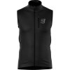 Pánská vesta Compressport Hurricane Windproof black