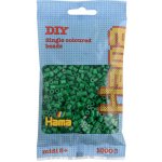 Hama Zažehlovací korálky MIDI - zelené - 1000 ks - H207-10 – Hama | – Sleviste.cz
