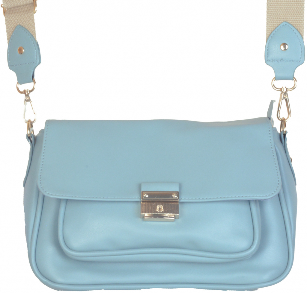 Nicole Brown elegantní kabelka JBFB 370 modrá