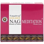 Vijayshree Vonné kužely Golden Nag Meditation 10 ks – Zboží Dáma