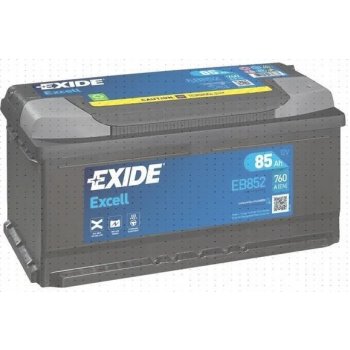 Exide Excell 12V 85Ah 760A EB852