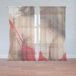Sablio Záclony Dekolt ženy: 2ks 150x250cm – Hledejceny.cz