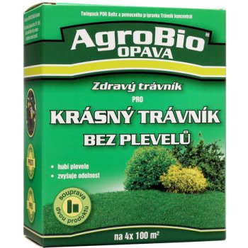 AgroBio PRO krásný trávník bez plevelů 1x40 ml + 1x50 ml