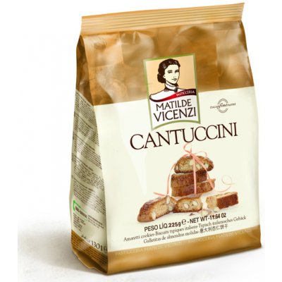 Matilde Vicenzi Sušenky Cantuccini mandlové Monardo 250 g – Zboží Mobilmania