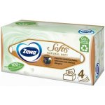 Zewa Softis Natural Soft papírové kapesníčky 4-vrstvé 80 ks – Hledejceny.cz