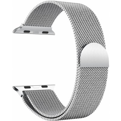 Eternico 42mm / 44mm / 45mm Elegance Milanese pro Apple Watch stříbrný AET-AWMMS25S-42