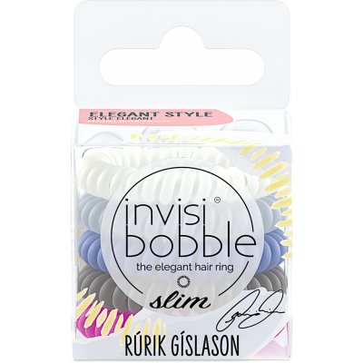 Tenká spirálová gumička do vlasů Invisibobble Slim Rúrik Gíslason No Place Like Reykjavík - 5 ks – Sleviste.cz