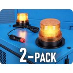 TruckLED LED střešní výstražné světlo - maják, 20W, 12/24V, oranžové/2-PACK! [L0009-ALR] – Sleviste.cz