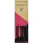 Max Factor Lipfinity 24HRS dlouhotrvající rtěnka s balzámem 335 Just In Love 4,2 g – Zboží Mobilmania