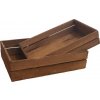 Úložný box Morex Dřevěná bedýnka 2 ks D3579-S2