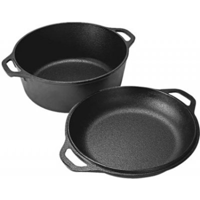 Dreamfire Litinový hrnec 4l s víkem (pánev) – Zboží Mobilmania