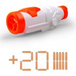 Nerf Export Bílý zaměřovač + 20 šípů Accustrike odstřelovačská sada – Zboží Mobilmania