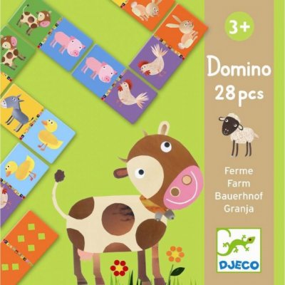 Djeco Domino Zvířátka – Zboží Mobilmania