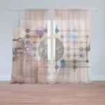 Sablio Záclony Bitcoin: 2ks 150x250cm – Zboží Mobilmania