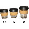 Hrnek a šálek KeepCup Hrnek skleněný BREW CORK FRAPPE M 340 ml