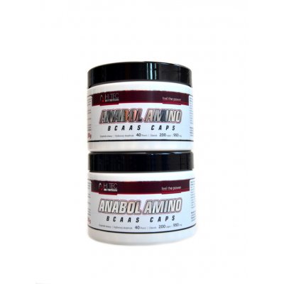 HiTec Nutrition Anabol amino BCAA S 400 kapslí – Hledejceny.cz