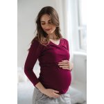 Kojící tričko 7/8 Milk Shirt Berry – Hledejceny.cz