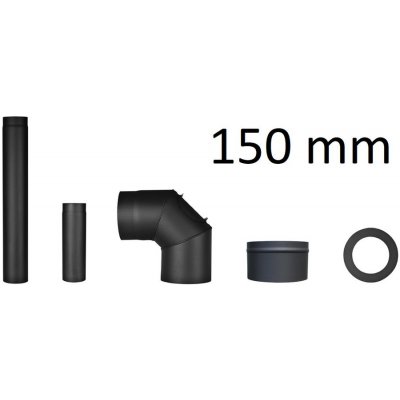 Homelux sada kouřovodů 150mm AMT7201 Set 150-01 – Hledejceny.cz