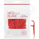 MEDIBLANC Dental Floss Picks dentální párátka s nití 50 ks – Sleviste.cz