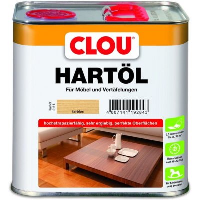 Clou Hartöl 2,5 l bezbarvý – Zboží Mobilmania