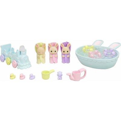 Sylvanian Families Trojčata kojenecké doplňky ke koupání – Hledejceny.cz