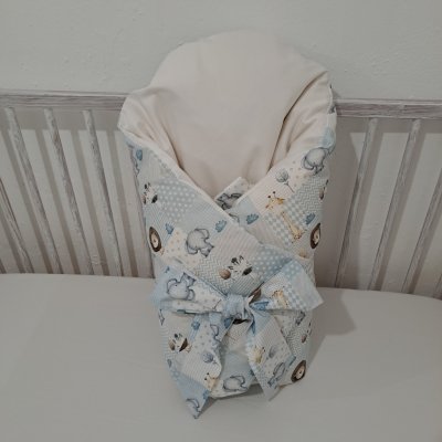 Pro útulný domov Povlak na péřovou zavinovačku Safari zvířátka – Sleviste.cz