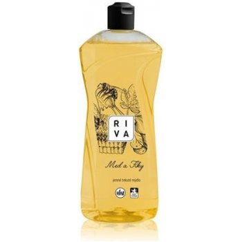 Riva Honey tekuté mýdlo náhradní náplň 1 l