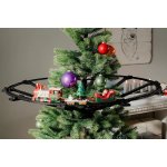 Home Styling Collection Vánoční vláček na stromeček 23 dílů Ø 87,5 cm zelený – Zboží Dáma