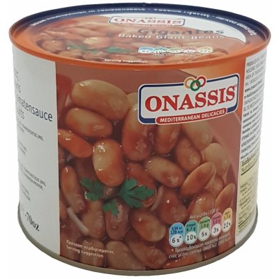 Onassis Velké bílé fazole v tomatě pečené 2 kg – Zbozi.Blesk.cz