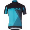 Cyklistický dres GHOST Performance Evo Black/Blue