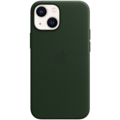 Apple iPhone 13 mini Leather Case with MagSafe Sequoia Green MM0J3ZM/A – Zboží Mobilmania