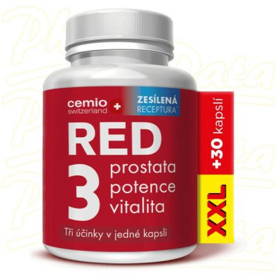 Cemio RED3 90+30 kapslí XXL – Zboží Mobilmania