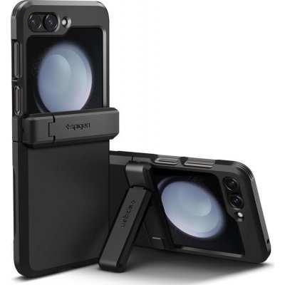 Pouzdro Spigen Tough Armor, černé - Samsung Galaxy Z Flip5 – Sleviste.cz