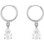 Franco Bene Visací náušnice s kamínky stříbrné 1365 – Zboží Dáma