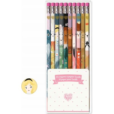 Djeco 10 Lucille pencils – Zboží Živě